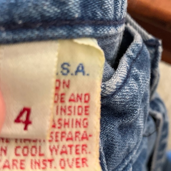 Vintage Calvin Klein Jeans Size 4 super Nice 1970s - Picture 6 of 7